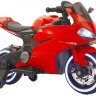 Детский электромотоцикл Ducati 12V с подсветкой колес.