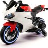 Детский электромотоцикл Ducati 12V с подсветкой колес.