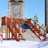 Горка зимняя деревянная игровая Савушка "Зима" - 4