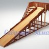 Зимняя деревянная игровая горка Савушка "Зима" - 6