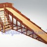 Зимняя деревянная игровая горка Савушка "Зима" - 6