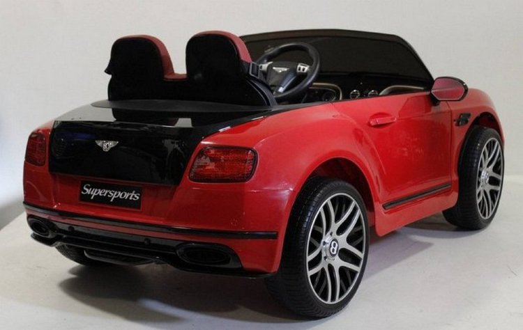 Детский электромобиль BENTLEY CONTINENTAL SUPERSPORTS JE1155 (ЛИЦЕНЗИОННАЯ МОДЕЛЬ) с дистанционным управлением.
