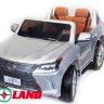 Детский электромобиль Lexus LX570 на резиновых колесах.