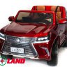Детский электромобиль Lexus LX570 на резиновых колесах.