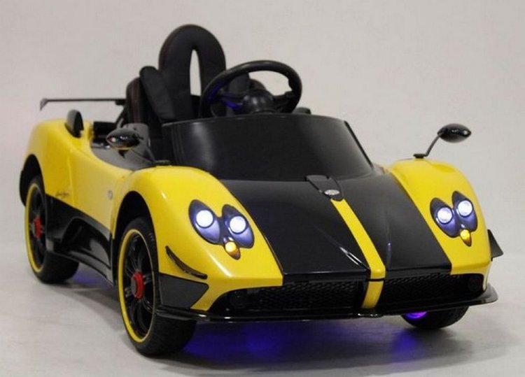 Детский электромобиль PAGANI-ZONDA-CINQUE A009AA на резиновых колесах.