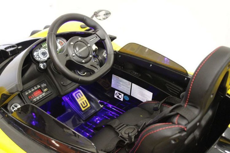 Детский электромобиль PAGANI-ZONDA-CINQUE A009AA на резиновых колесах.