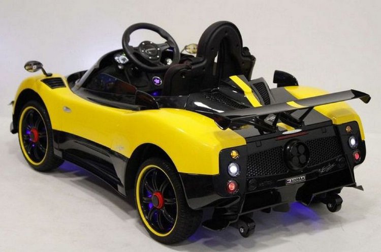 Детский электромобиль PAGANI-ZONDA-CINQUE A009AA на резиновых колесах.