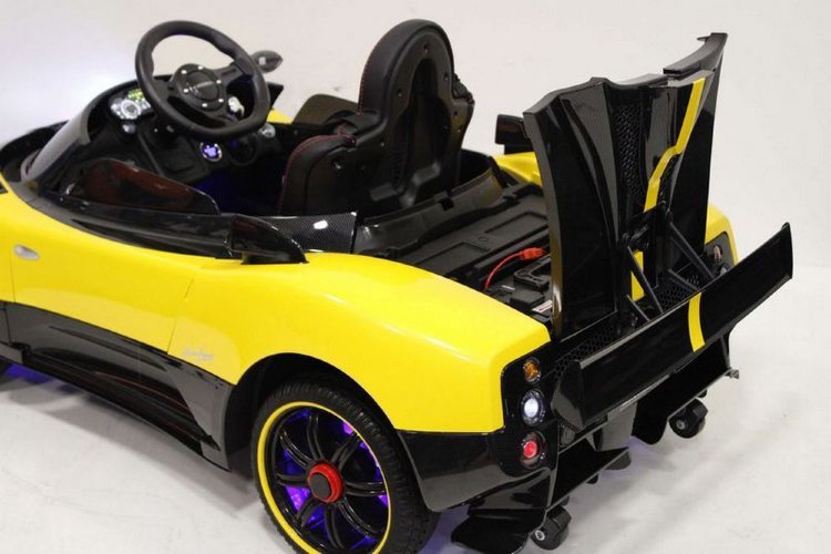 Детский электромобиль PAGANI-ZONDA-CINQUE A009AA на резиновых колесах.