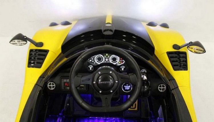 Детский электромобиль PAGANI-ZONDA-CINQUE A009AA на резиновых колесах.