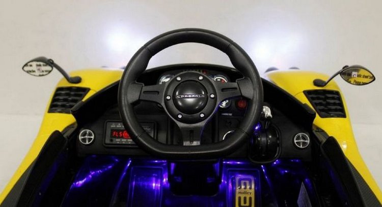 Детский электромобиль PAGANI-ZONDA-CINQUE A009AA на резиновых колесах.