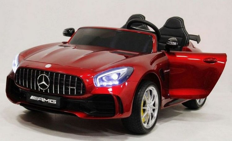 Детский двухместный электромобиль MERCEDES-BENZ-AMG-GTR-HL289 (ЛИЦЕНЗИОННАЯ МОДЕЛЬ)