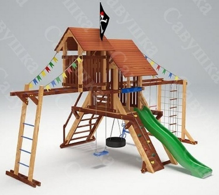 Игровой комплекс Савушка Lux - 10