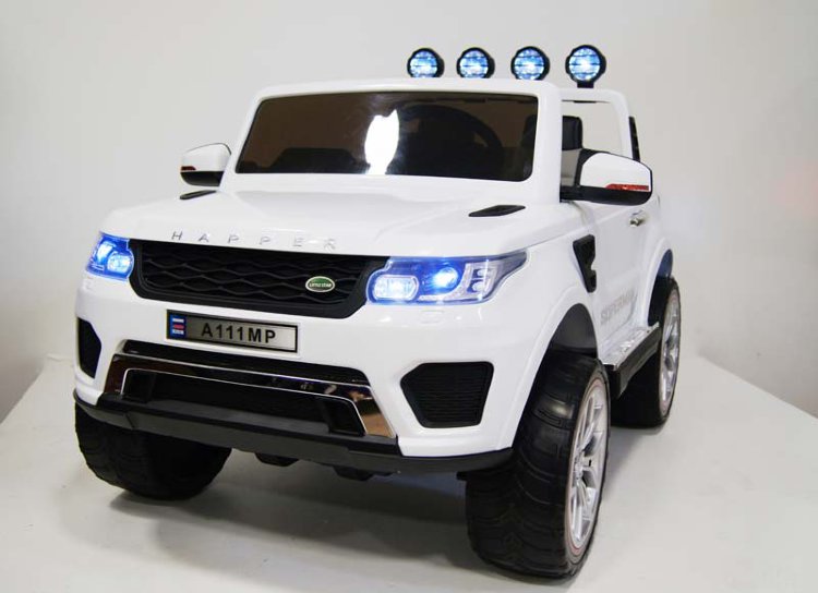 Полноприводный двухместный электромобиль RANGE A111MP (4*4) на резиновых колесах