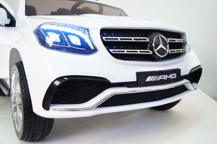 Полноприводный двухместный электромобиль MERCEDES-BENZ GLS63-AMG на резиновых колесах