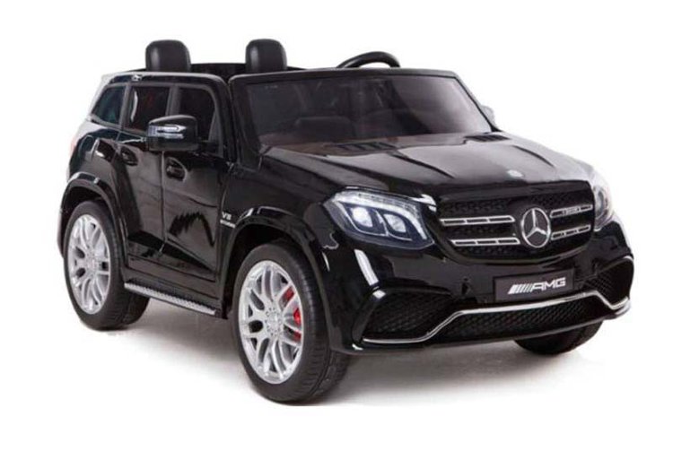 Полноприводный двухместный электромобиль MERCEDES-BENZ GLS63-AMG на резиновых колесах