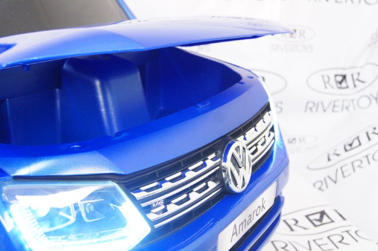 Детский двухместный электромобиль VOLKSWAGEN AMAROK M999MM (ЛИЦЕНЗИОННАЯ МОДЕЛЬ) полноприводный