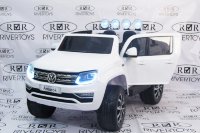 Детский двухместный электромобиль VOLKSWAGEN AMAROK M999MM (ЛИЦЕНЗИОННАЯ МОДЕЛЬ) полноприводный