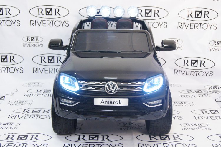 Детский двухместный электромобиль VOLKSWAGEN AMAROK M999MM (ЛИЦЕНЗИОННАЯ МОДЕЛЬ) полноприводный