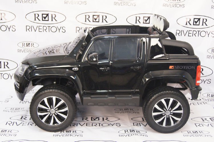 Детский двухместный электромобиль VOLKSWAGEN AMAROK M999MM (ЛИЦЕНЗИОННАЯ МОДЕЛЬ) полноприводный