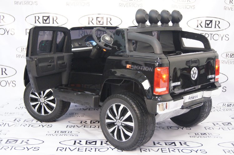Детский двухместный электромобиль VOLKSWAGEN AMAROK M999MM (ЛИЦЕНЗИОННАЯ МОДЕЛЬ) полноприводный