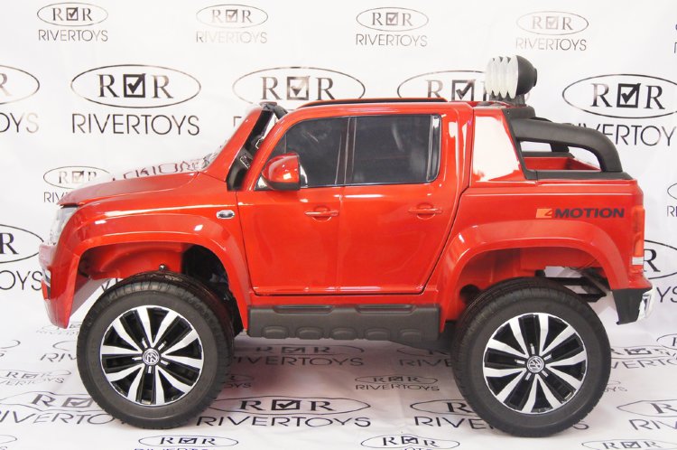 Детский двухместный электромобиль VOLKSWAGEN AMAROK M999MM (ЛИЦЕНЗИОННАЯ МОДЕЛЬ) полноприводный