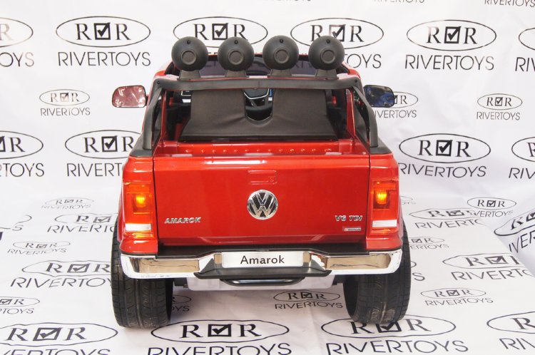 Детский двухместный электромобиль VOLKSWAGEN AMAROK M999MM (ЛИЦЕНЗИОННАЯ МОДЕЛЬ) полноприводный