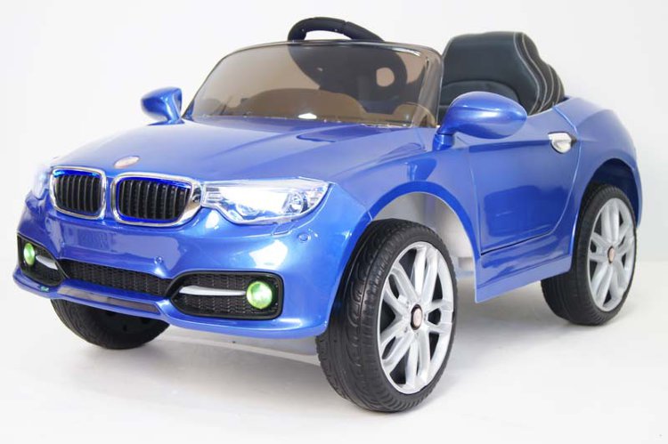 Детский электромобиль BMW P333BP на резиновых колесах
