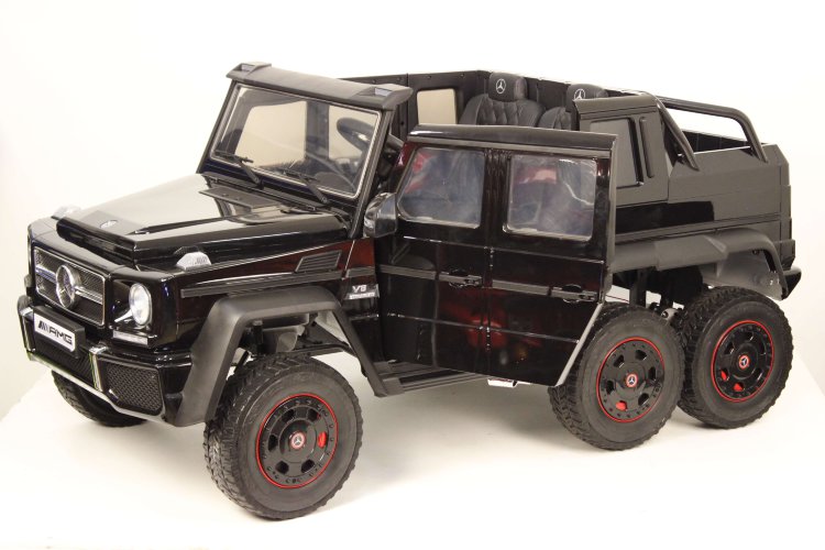 Детский внедорожник Mercedes-Benz G63-AMG 4WD X555XX (ЛИЦЕНЗИОННАЯ МОДЕЛЬ) на шести колесах
