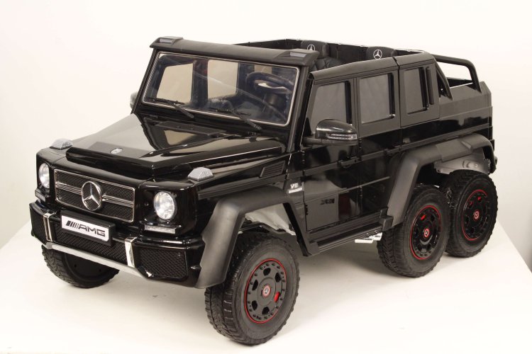 Детский внедорожник Mercedes-Benz G63-AMG 4WD X555XX (ЛИЦЕНЗИОННАЯ МОДЕЛЬ) на шести колесах