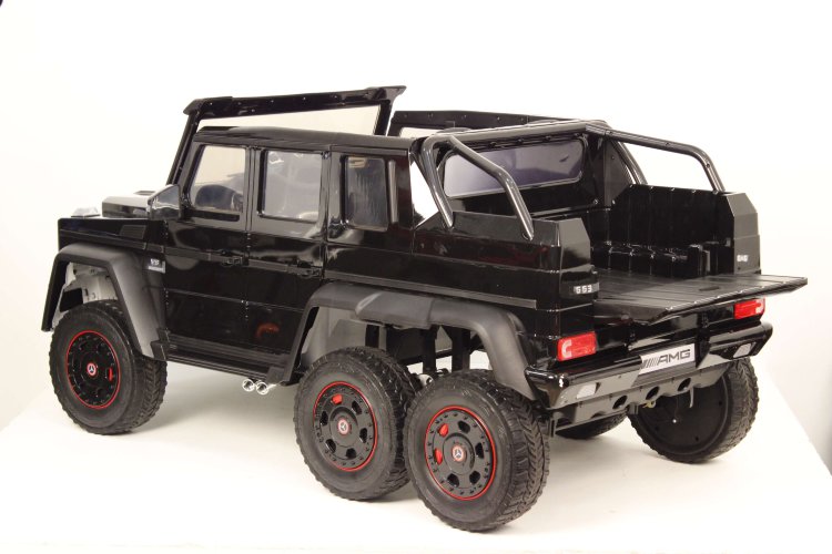 Детский внедорожник Mercedes-Benz G63-AMG 4WD X555XX (ЛИЦЕНЗИОННАЯ МОДЕЛЬ) на шести колесах