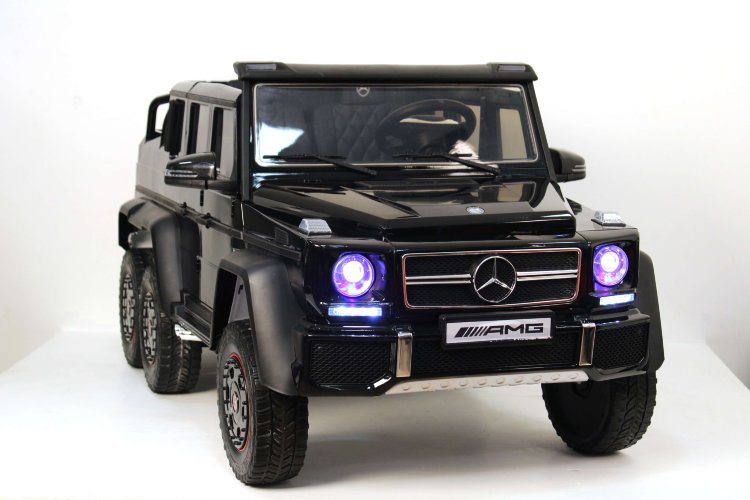 Детский внедорожник Mercedes-Benz G63-AMG 4WD X555XX (ЛИЦЕНЗИОННАЯ МОДЕЛЬ) на шести колесах