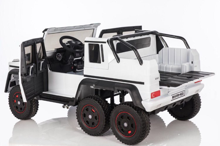 Детский внедорожник Mercedes-Benz G63-AMG 4WD X555XX (ЛИЦЕНЗИОННАЯ МОДЕЛЬ) на шести колесах