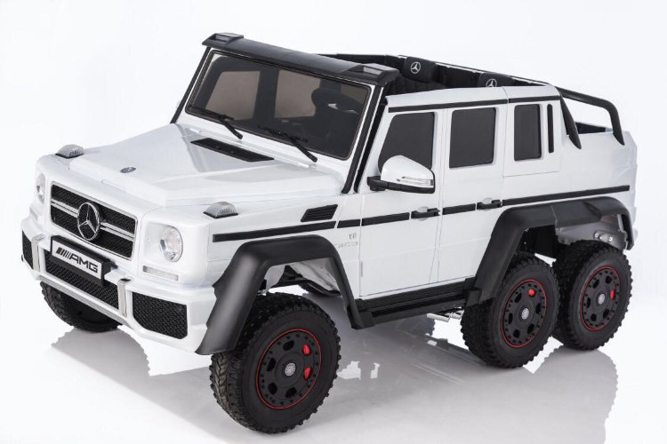 Детский внедорожник Mercedes-Benz G63-AMG 4WD X555XX (ЛИЦЕНЗИОННАЯ МОДЕЛЬ) на шести колесах