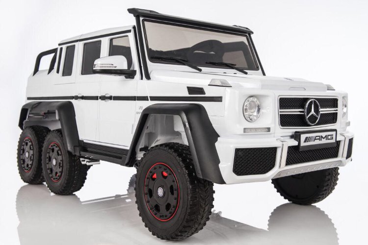 Детский внедорожник Mercedes-Benz G63-AMG 4WD X555XX (ЛИЦЕНЗИОННАЯ МОДЕЛЬ) на шести колесах