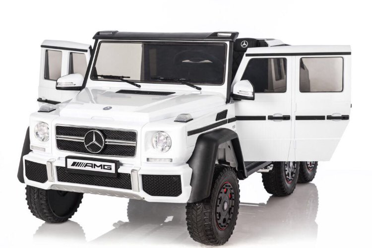 Детский внедорожник Mercedes-Benz G63-AMG 4WD X555XX (ЛИЦЕНЗИОННАЯ МОДЕЛЬ) на шести колесах