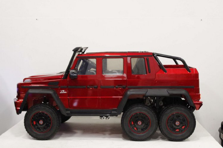 Детский внедорожник Mercedes-Benz G63-AMG 4WD X555XX (ЛИЦЕНЗИОННАЯ МОДЕЛЬ) на шести колесах